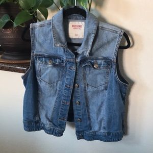 Massimo denim vest.